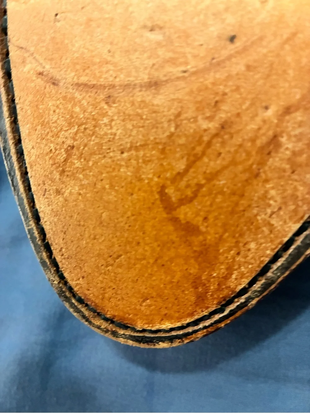 Allen Edmonds Cognac Leather Penny Loafers 10 1/2”